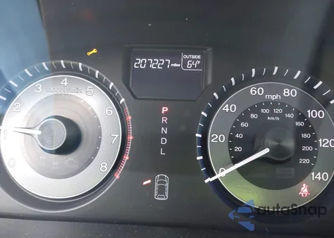 2013 Honda Odyssey Ex-L z USA, uszkodzony, nr VIN 5FNRL5H66DB053586